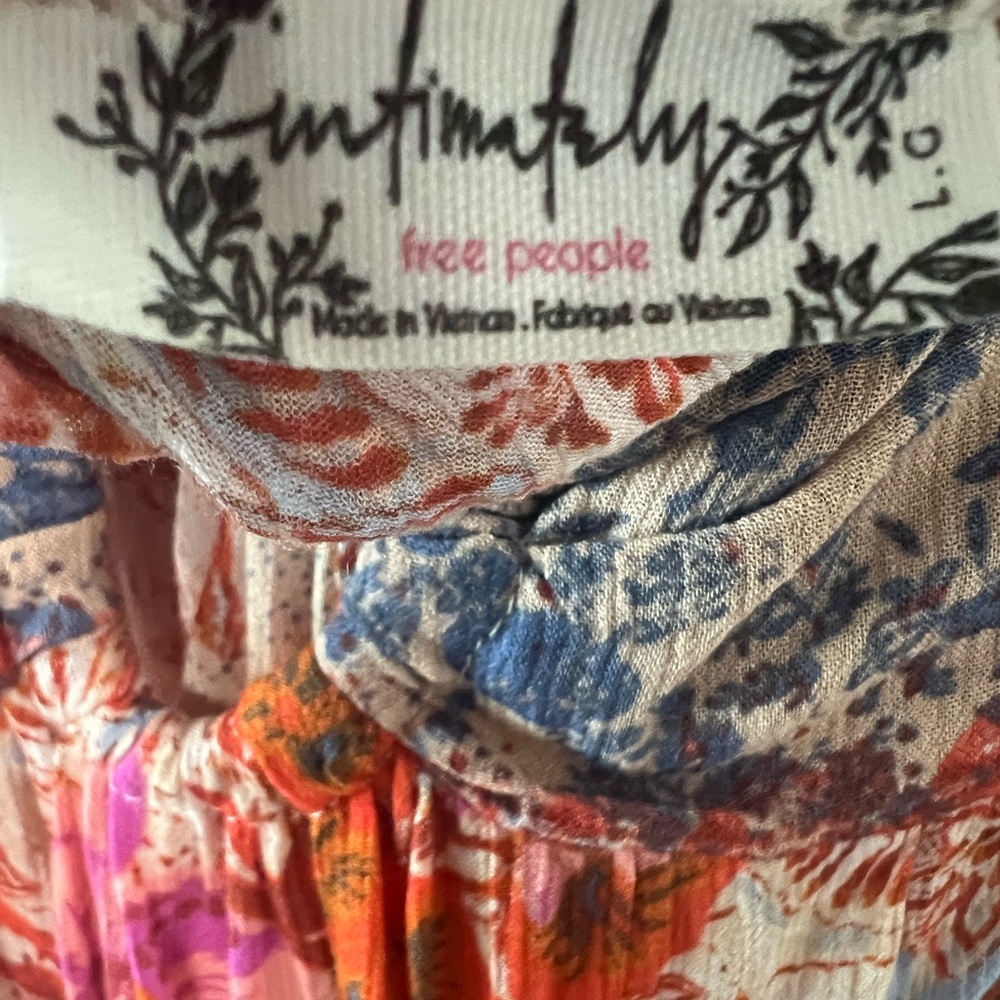 Free People Intimately maxi slip, size L